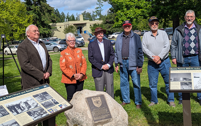 U.S. NCVA members attending (l-r): David Peterson, Penny Tardona, Lee Parsons, Unk, Unk, Larry Weir)