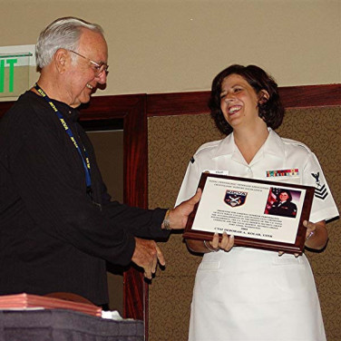Presented to CTA1 Deborah Kolar by Grady Lewis